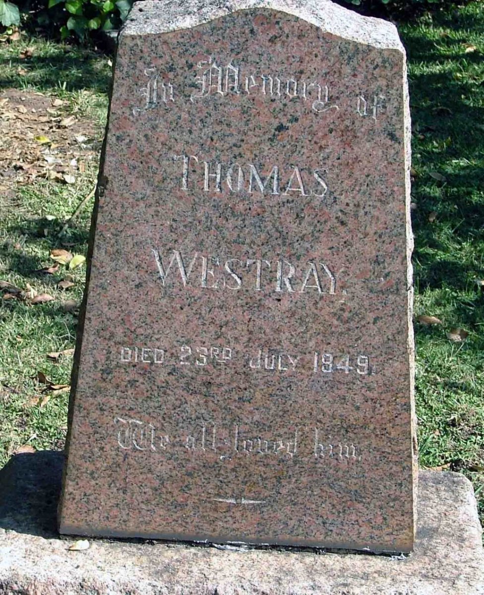 WESTRAY Thomas -1949