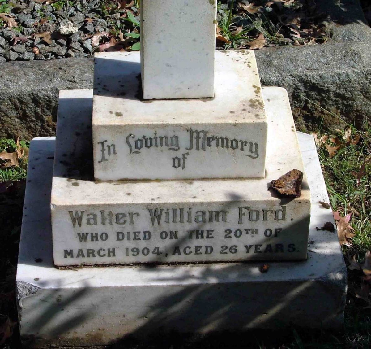 FORD Walter William 1878-1904
