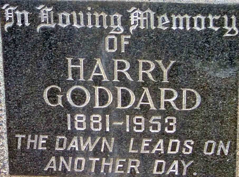 GODDARD Harry 1881-1953