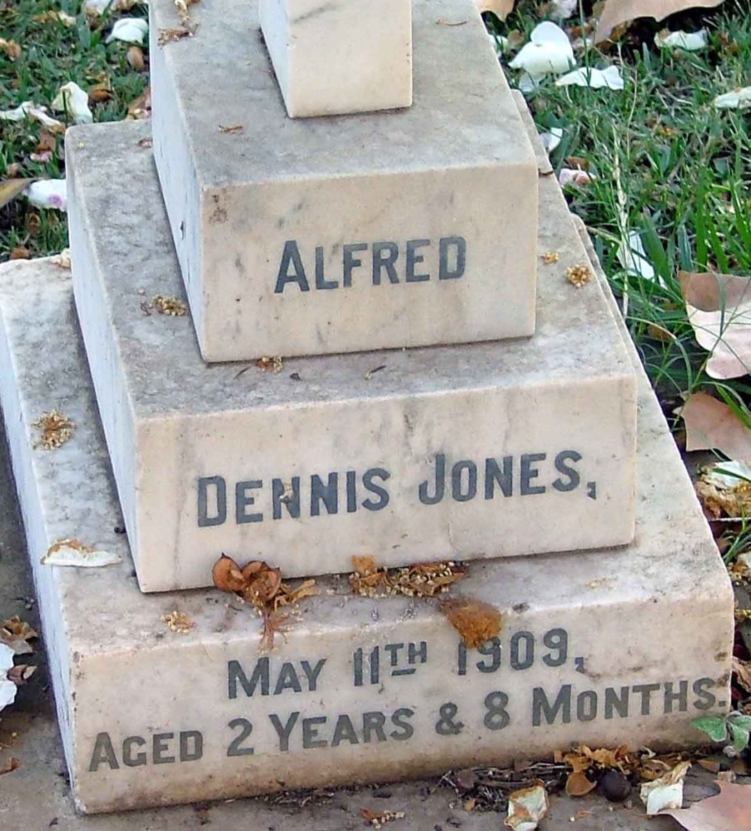 JONES Alfred Dennis 1907-1909