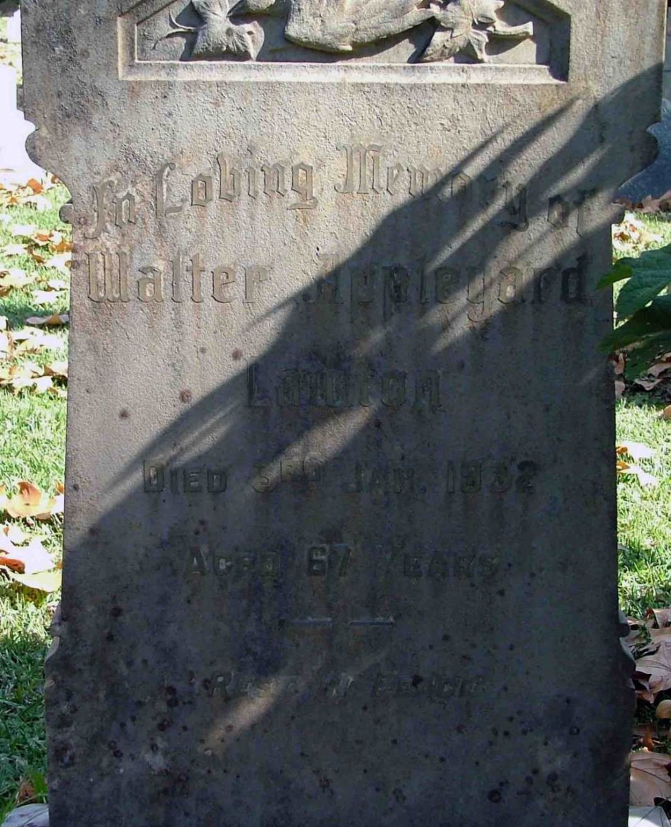 LAWTON Walter Appleyard 1865-1932