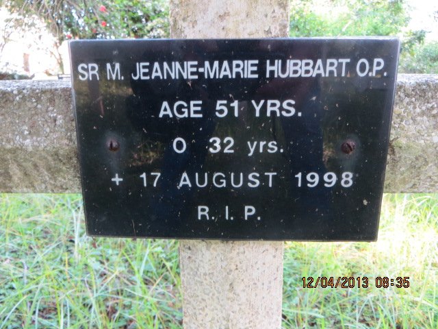 HUBBART Jeanne-Marie -1998