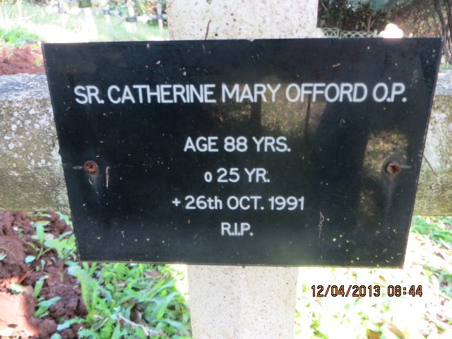OFFORD Catherine Mary -1991