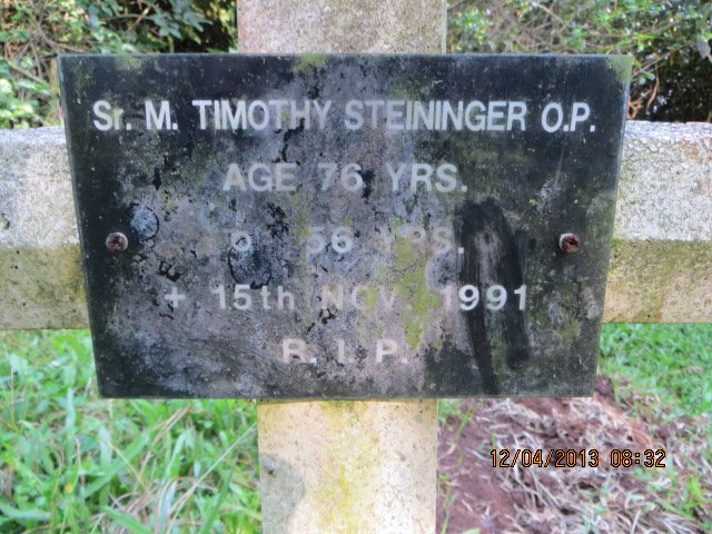 STEININGER Timothy -1991