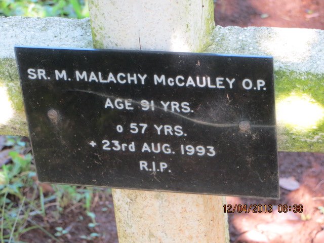 McCAULEY Malachy -1993