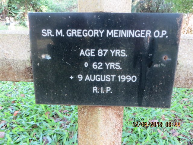 MEININGER Gregory -1990