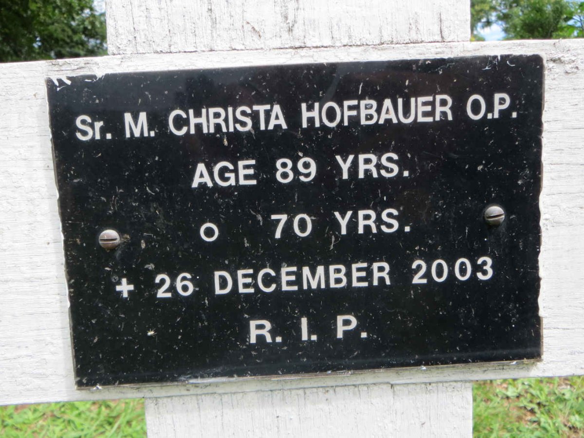 HOFBAUER Christa -2003