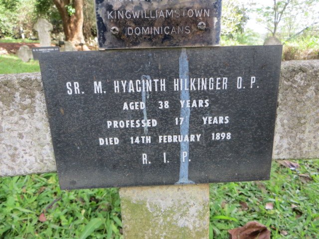 HILKINGER Hyacinth -1898