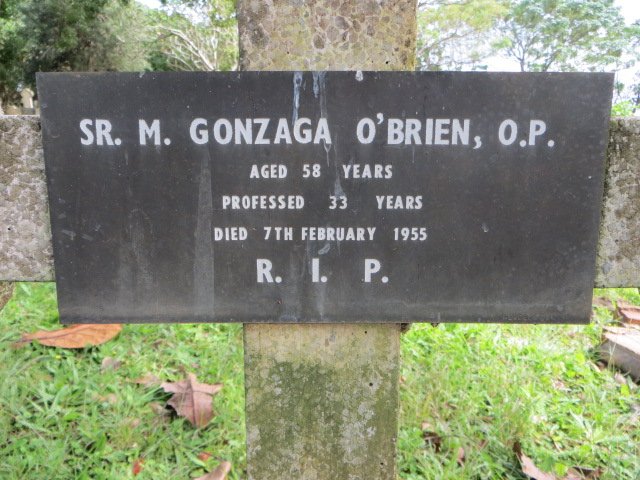 O'BRIEN Gonzaga -1955