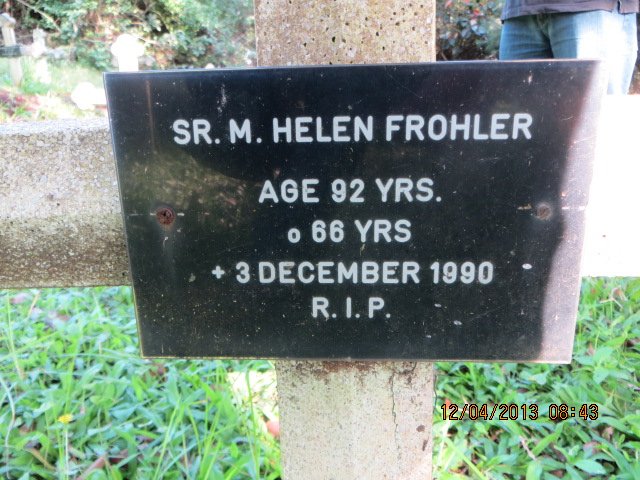 FROHLER Helen -1990