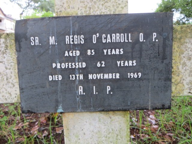 O'CARROLL Regis -1969