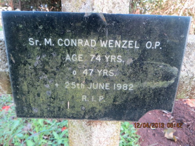 WENZEL Conrad -1982