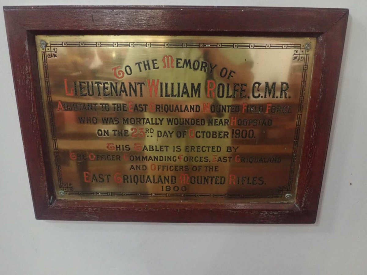 ROLFE William -1900