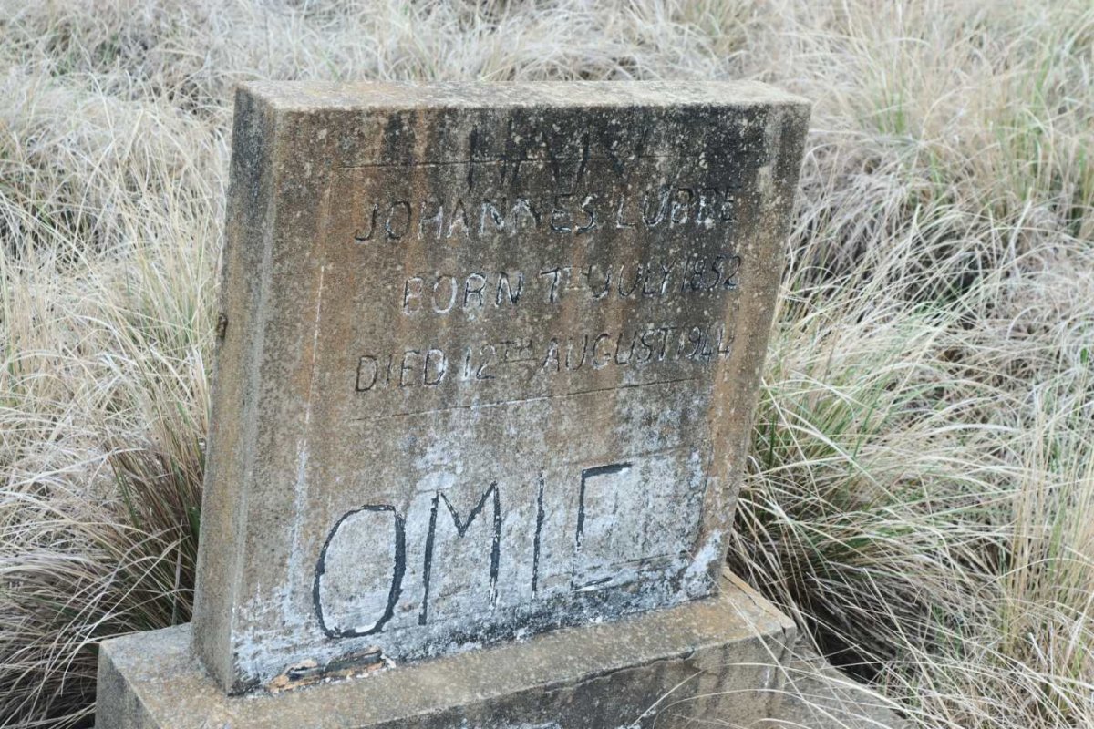 LUBBE Johannes 1852-1944