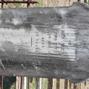 WEBB Mary -1823