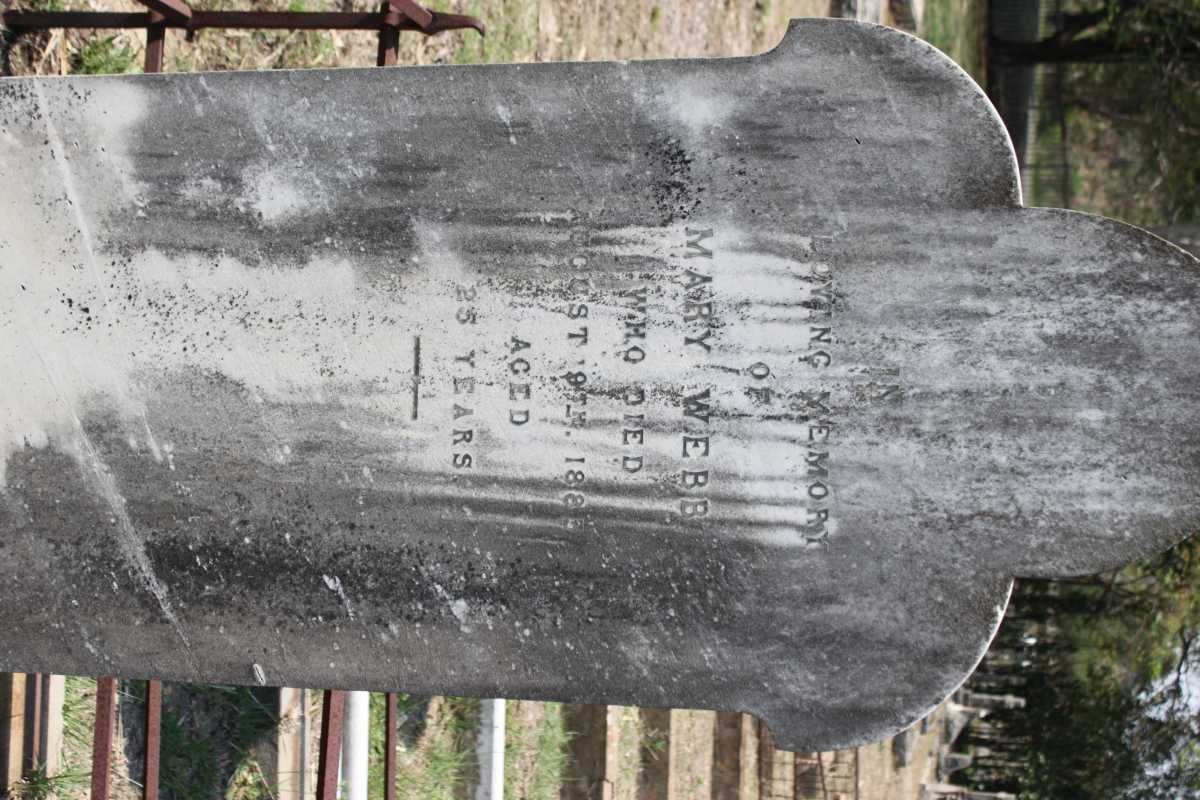 WEBB Mary -1823