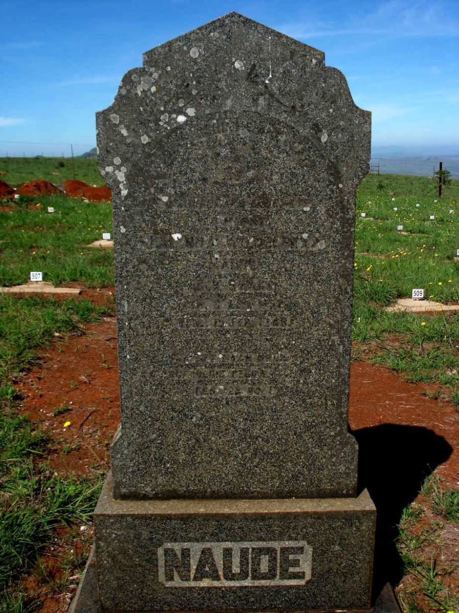 NAUDE Johanna Wilhelmina nee SWART 1892-1948