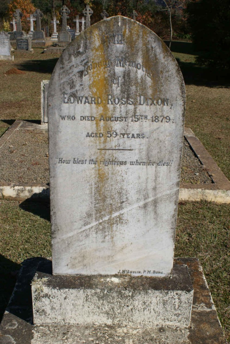DIXON Edward Ross -1879