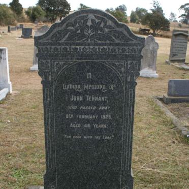 TENNANT John -1925