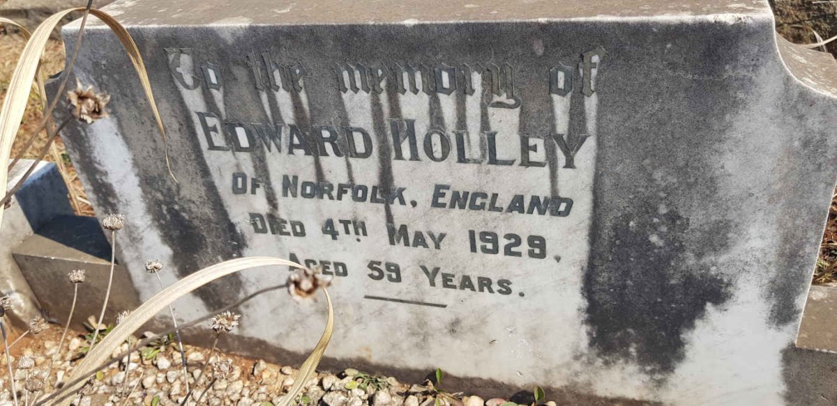HOLLEY Edward -1929