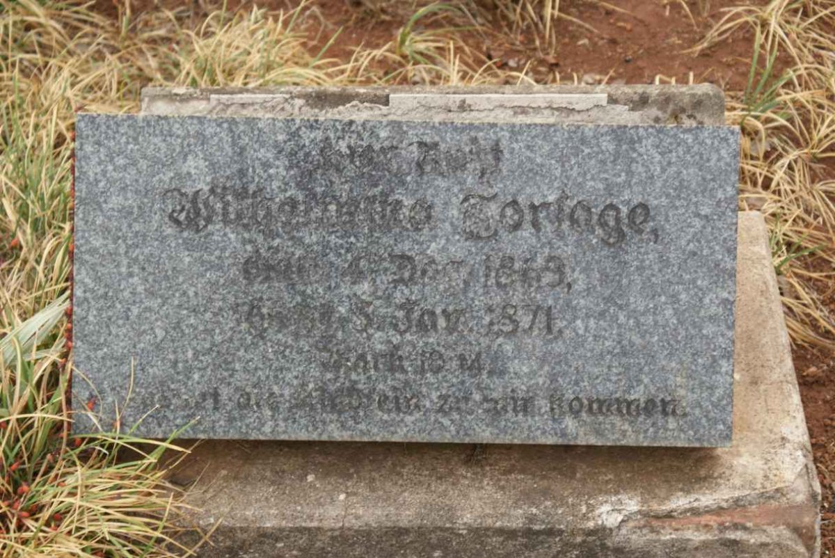 TORLAGE Wilhelmine 1869-1871
