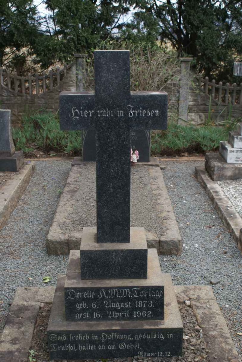 TORLAGE Dorette ? M.M. 1873-1962
