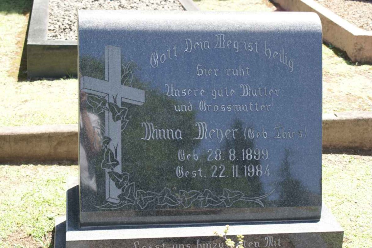 MEYER Minna nee THIES 1899-1984