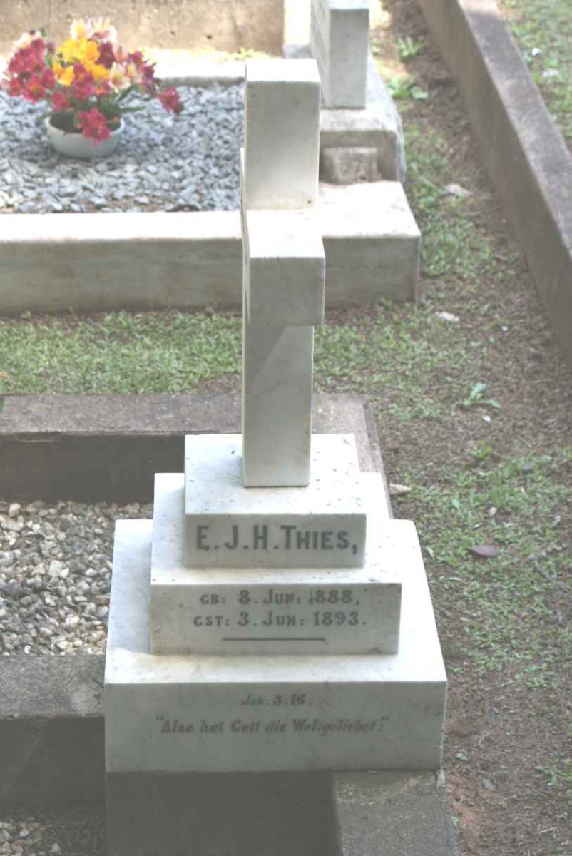 THIES E.J.H. 1888-1893