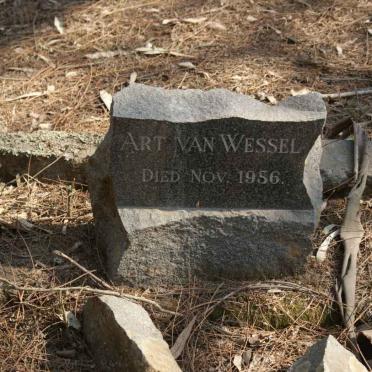 WESSEL Art, van -1956