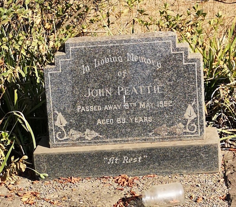 PEATTIE John   -1952