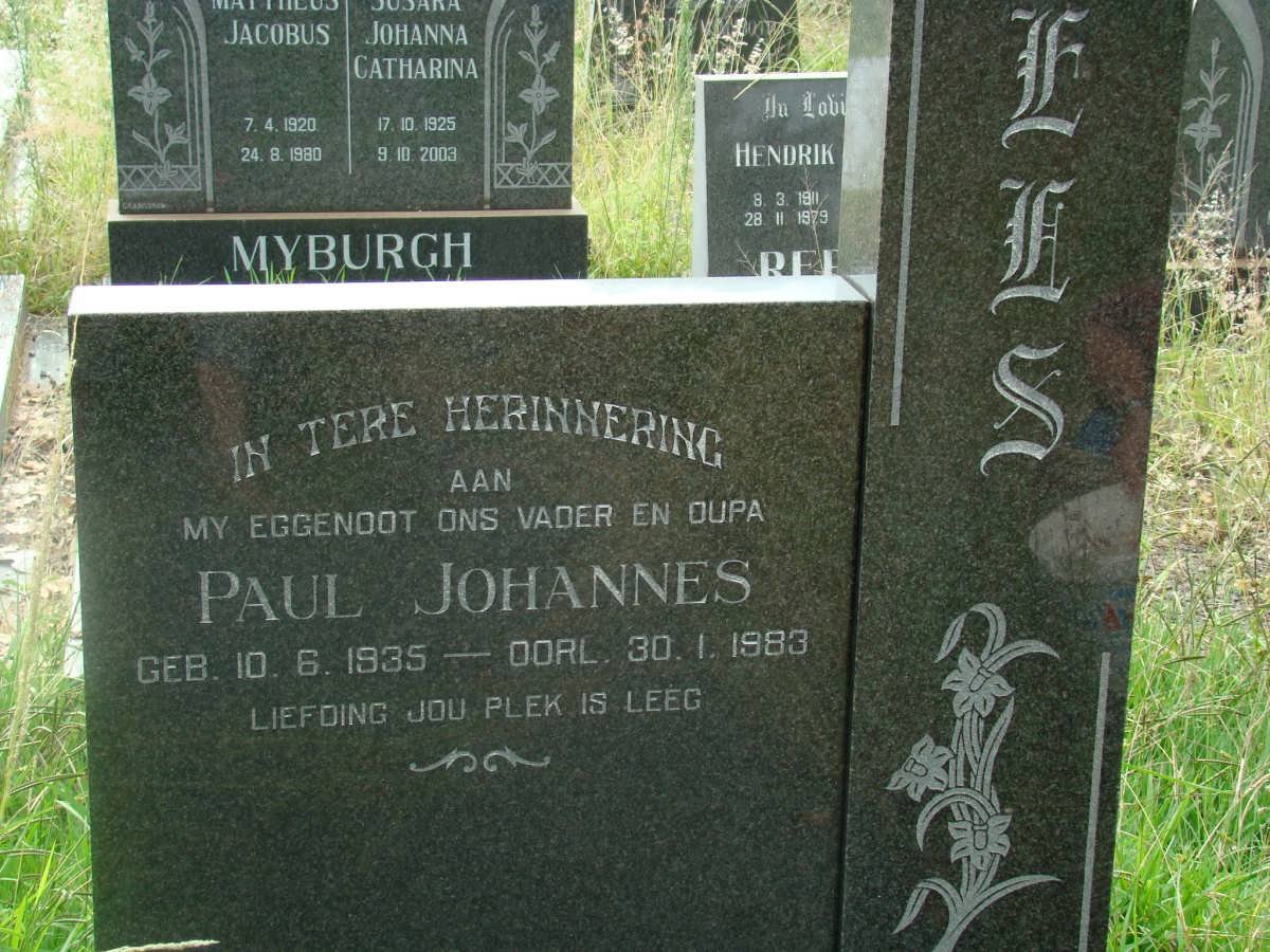 ELS Paul Johannes 1935-1983