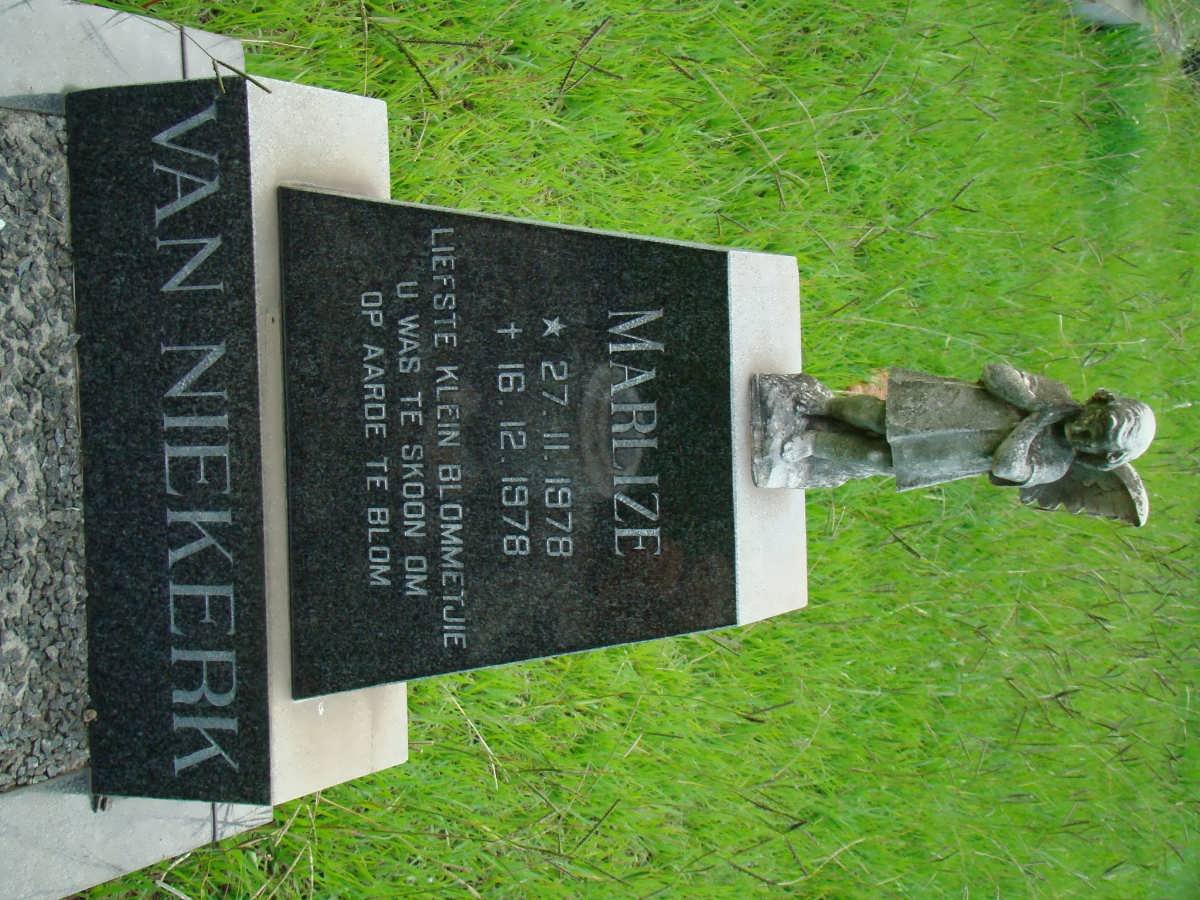 NIEKERK Marlize, van 1978-1978