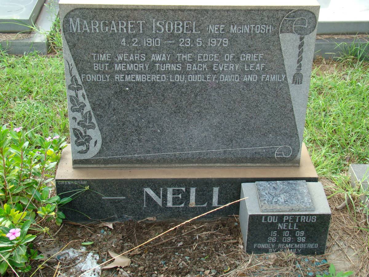 NELL Lou Petrus 1909-1996 &amp; Margaret Isobel McINTOSH 1910-1979