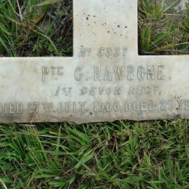 RAWBONE G. -1900