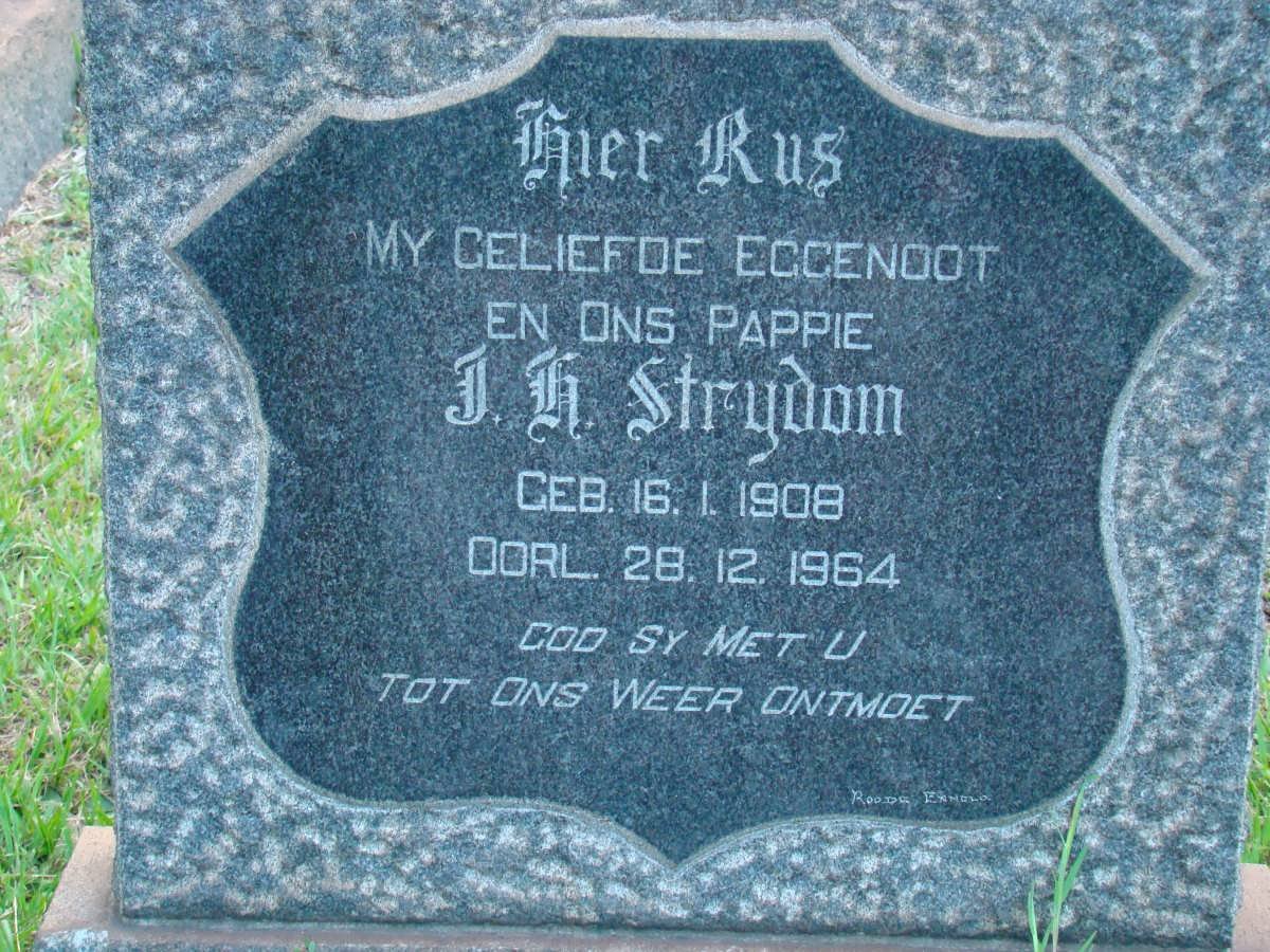 STRYDOM  J.H. 1908-1964