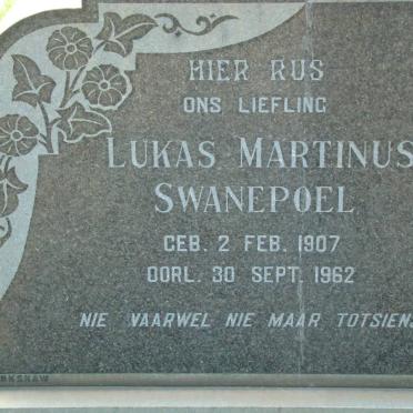SWANEPOEL Lukas Martinus 1907-1962