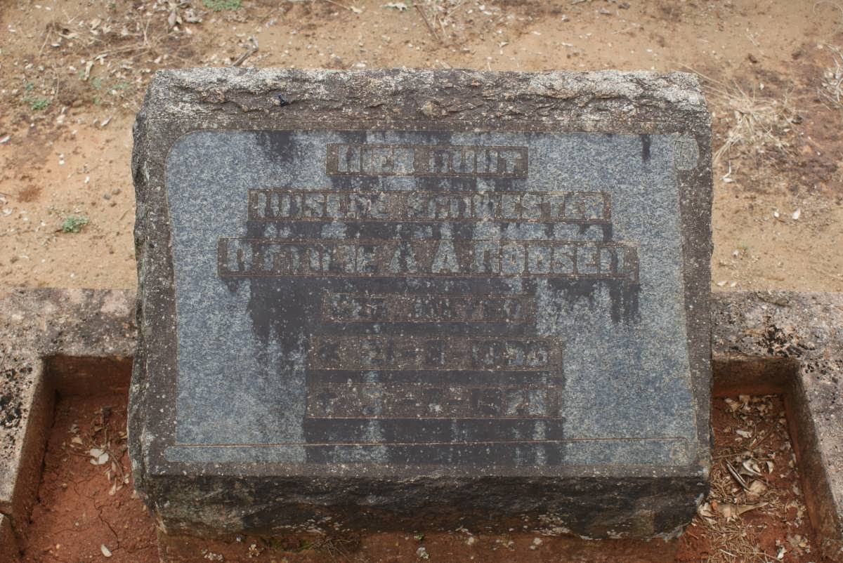 GOOSEN Ottilie A.A. 189?-1928
