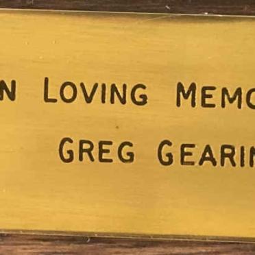 GEARING Greg