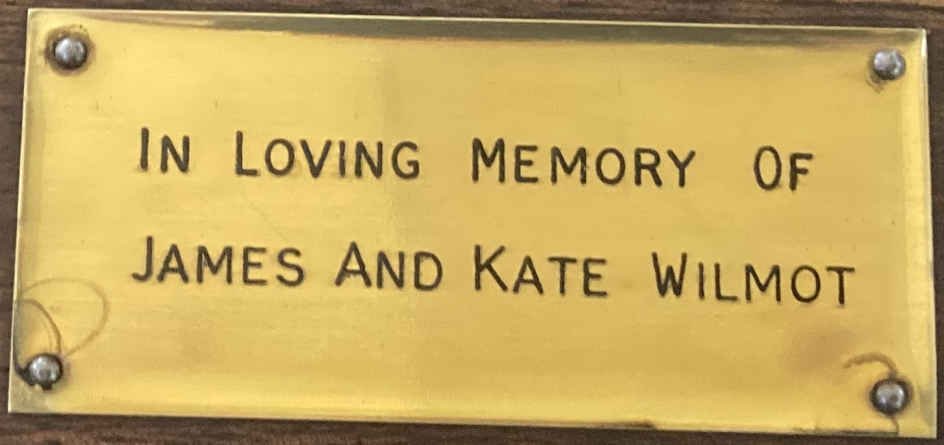 WILMOT James & Kate