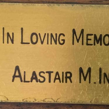 INGLIS Alastair M.