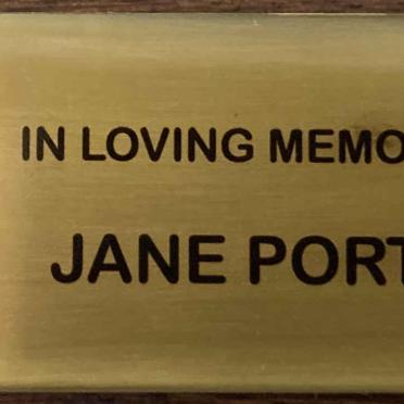 PORTER Jane