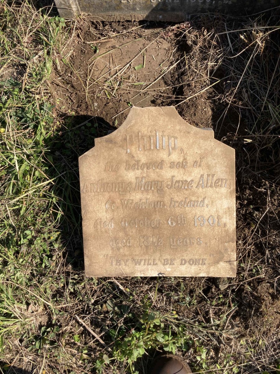 ALLEN Philip -1901