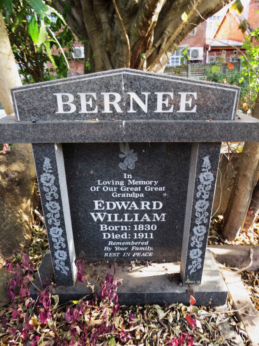 BERNEE Edward William 1830-1911