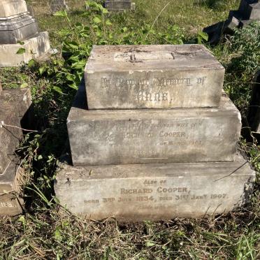 COOPER Richard 1834-1907 & Anne -1902