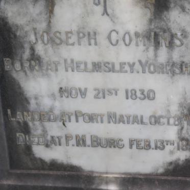COMINS Joseph 1830-1897 & Lucy -1932 _2