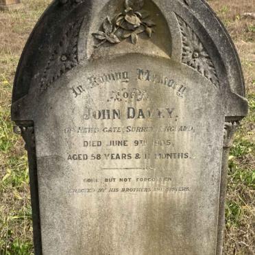 DAVEY John -1905