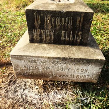 ELLIS Henry -1899