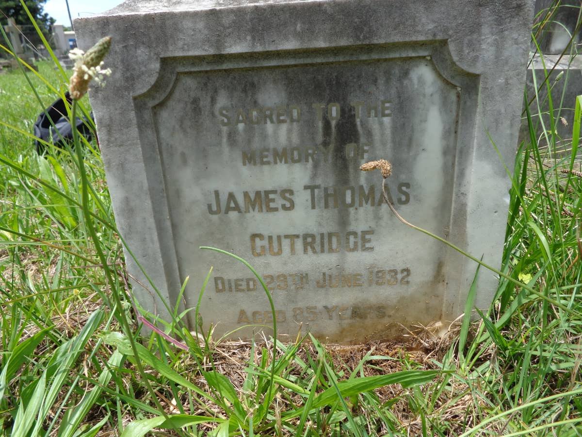 GUTRIDGE James Thomas -1932