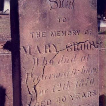 GROOM Mary -1870