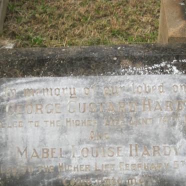 HARDY George Gustard -1909 &amp; Mabel Louise -1912